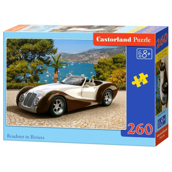 260 Piece Puzzle - Roadster on the Riviera