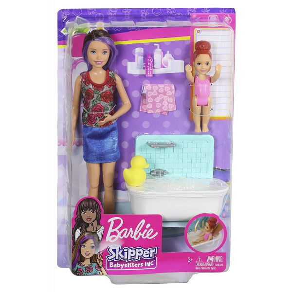 Barbie - Skipper Babysitter Inc: Bath Time (D)