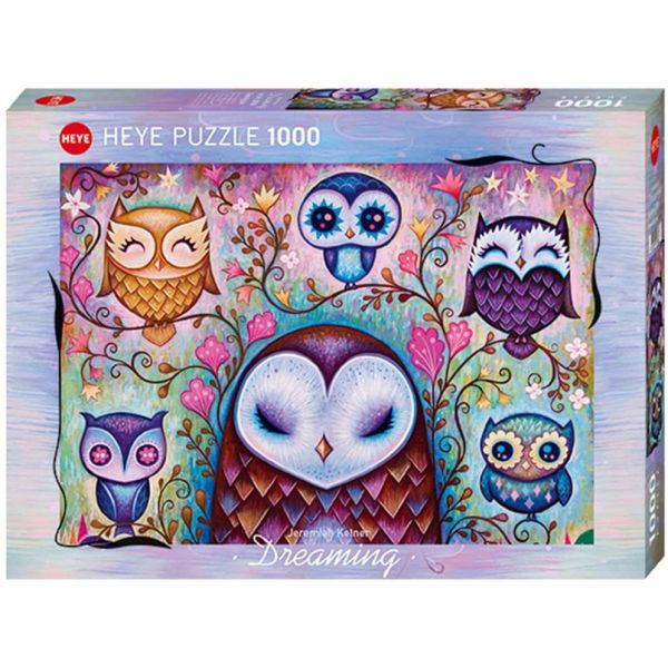 Puzzle 1000 pz - Great Big Owl, Dreaming