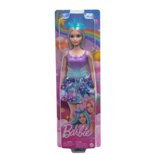 Barbie - Fairytale: Bambola Unicorno Lilla