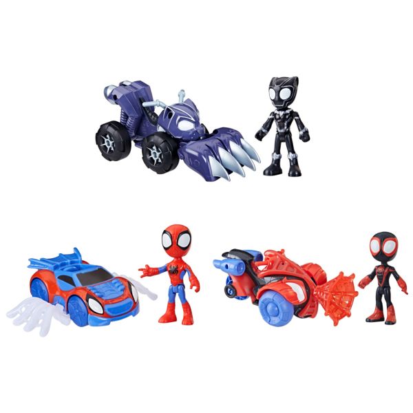 SPIDEY VEHICLE WITH CHARACTER AND ACCESSORIES AST