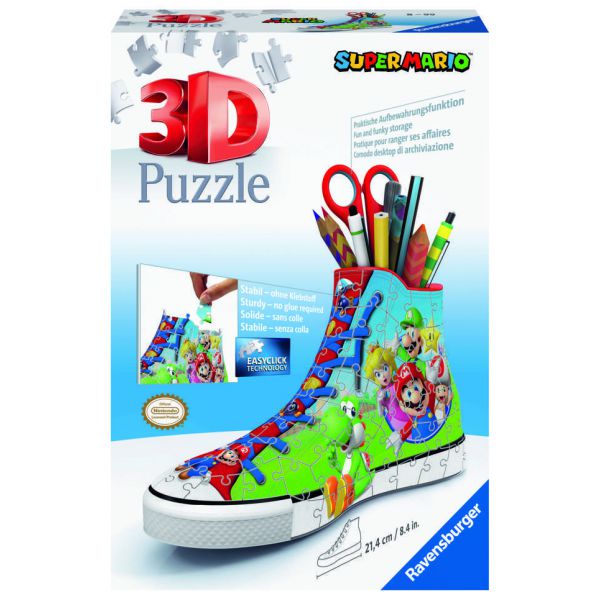 Puzzle 3D da 108 Pezzi - Sneaker Super Mario 