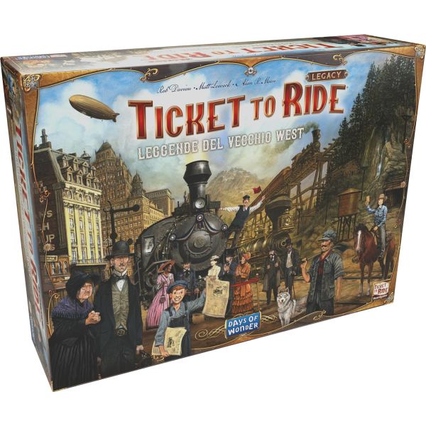 Ticket to Ride Legacy - Legends of the Old West
