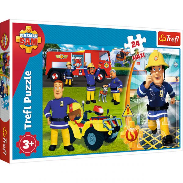 24 Piece Maxi Puzzle - Fireman Sam: Brave