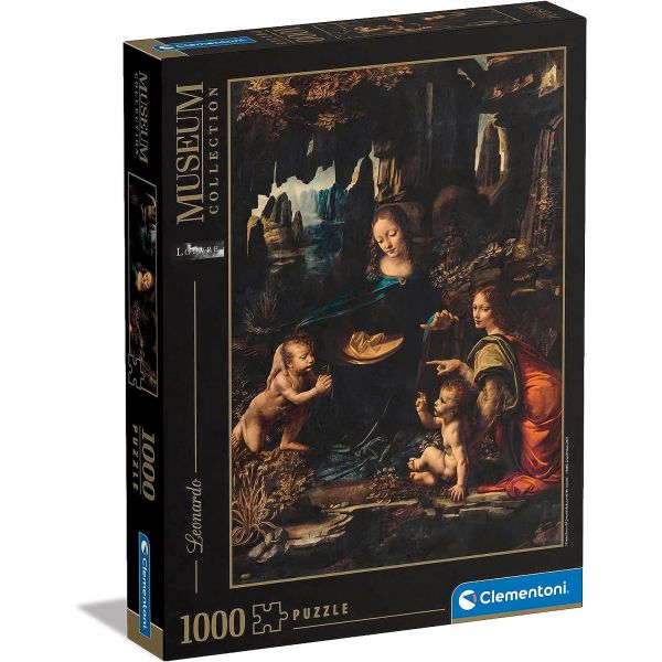 1000 Pieces Puzzle - Leonardo: The Virgin of the Rocks
