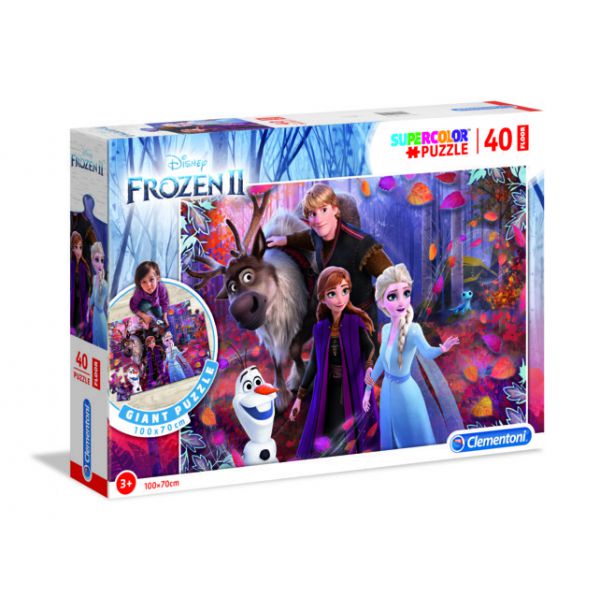 Puzzle Gigante da Pavimento da 40 pezzi - Frozen 2