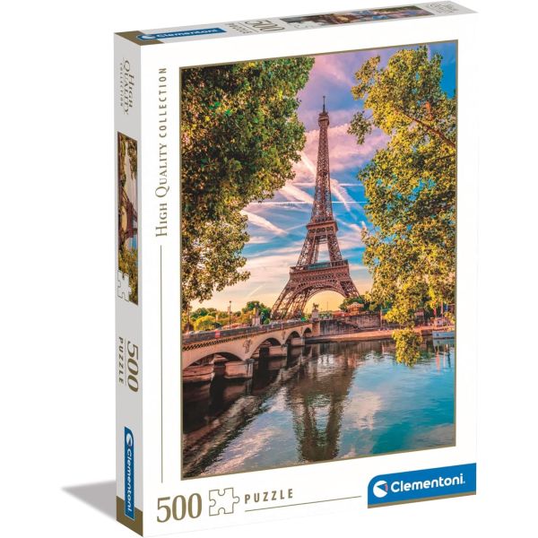 500 pieces - Along the Seine