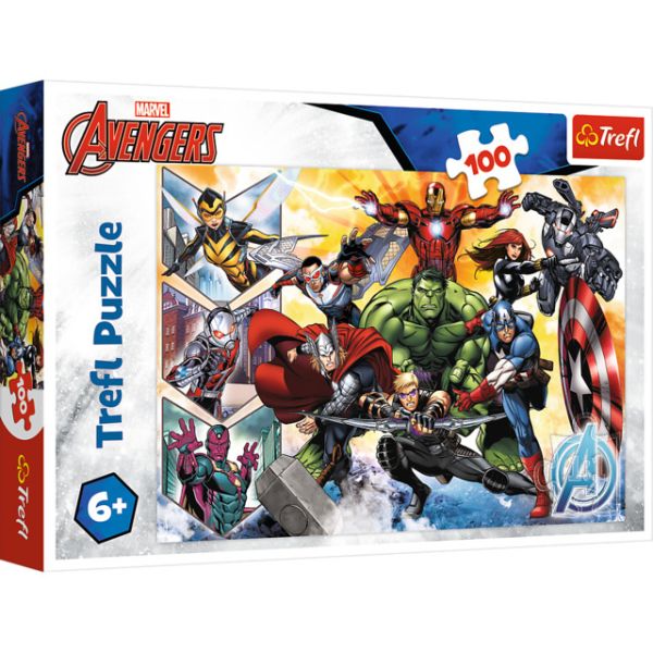 Puzzles - "100" - The power of the Avengers / Disney Marvel The Avengers