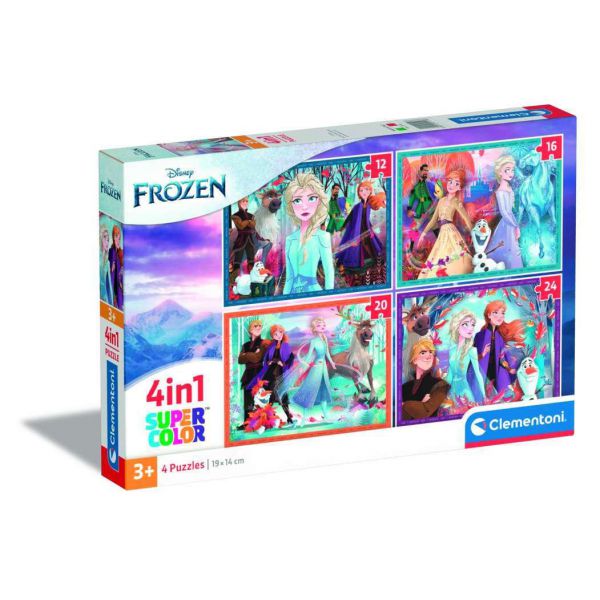 4 Puzzle in 1 - Frozen