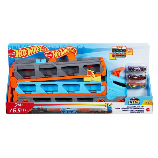 Hot Wheels - Truck 2 in 1 Transporter and Track