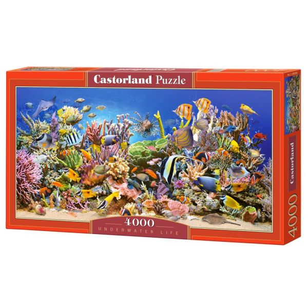 4000 Piece Puzzle - Underwater life