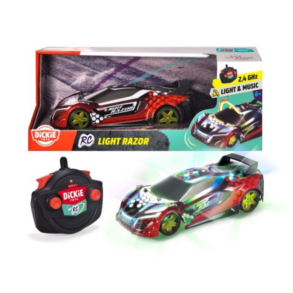 RC Light Razor 1:20cm scale. 22 L&amp;S, 2 channels, 2.4GHz, body with led lights, sounds, speed up to 7km/h