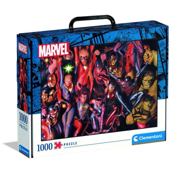 Puzzle da 1000 Pezzi Valigetta -  Avengers
