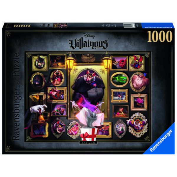 1000 Piece Puzzle - Villainous: Ratigan