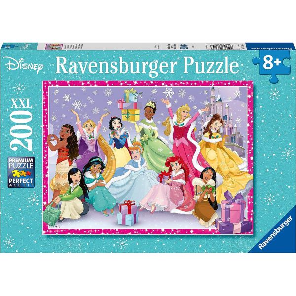 Puzzle da 200 Pezzi - Disney Princess: Christmas