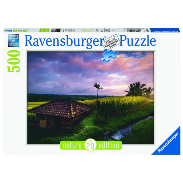 500 Piece Puzzle - Rice Fields in Bali