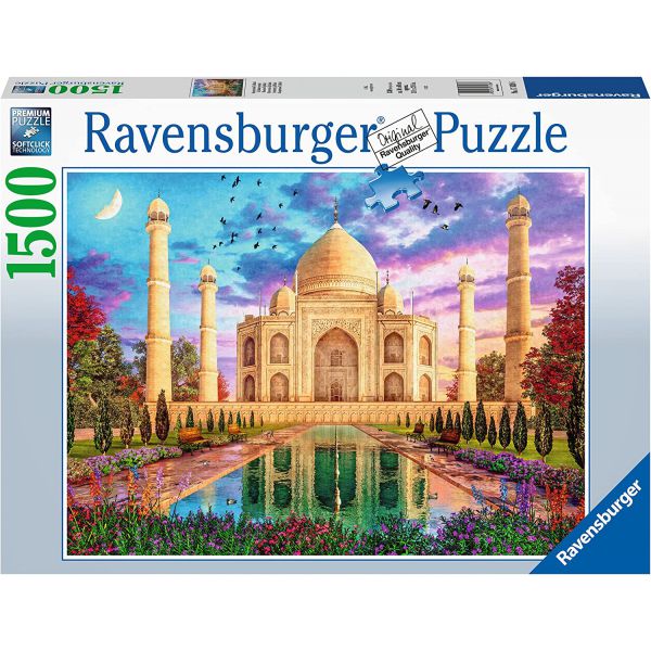 Puzzle da 1500 Pezzi - Maestoso Taj Mahal