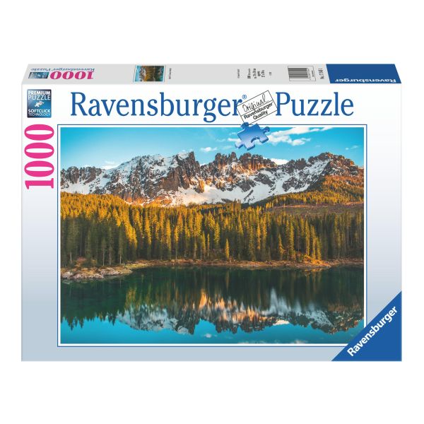 1000 Piece Puzzle - Lake Carezza