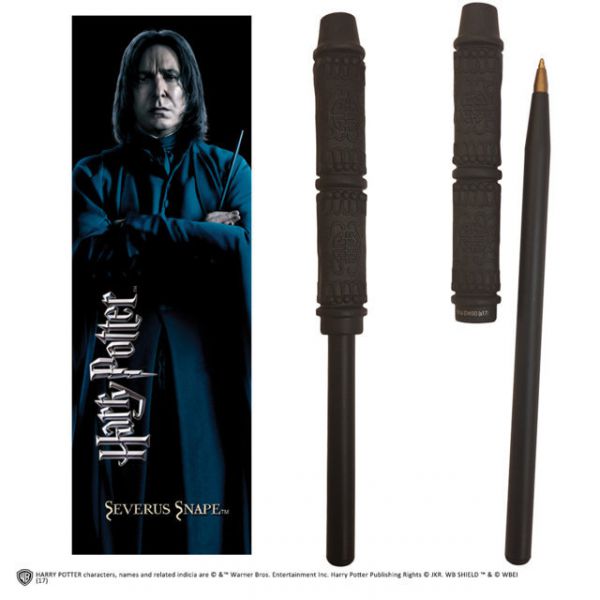 Harry Potter - Severus Snape&#39;s Wand Pen and Bookmark