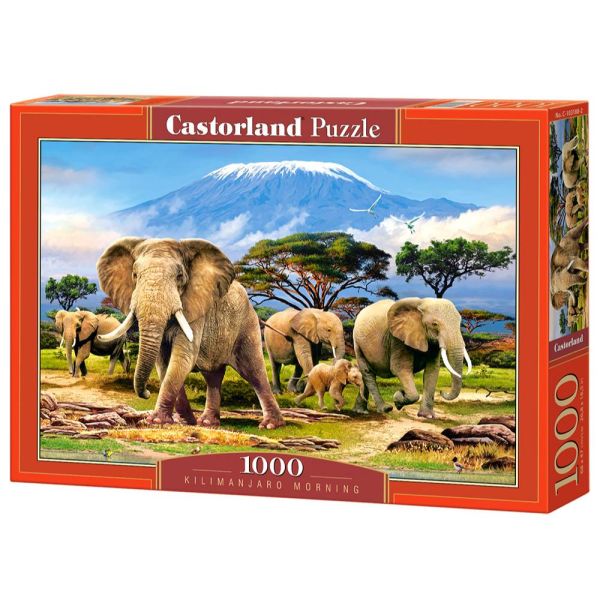 Puzzle da 1000 Pezzi - Kilimangiaro Mattina