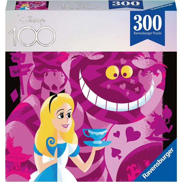 Puzzle da 300 Pezzi - Disney 100: Alice