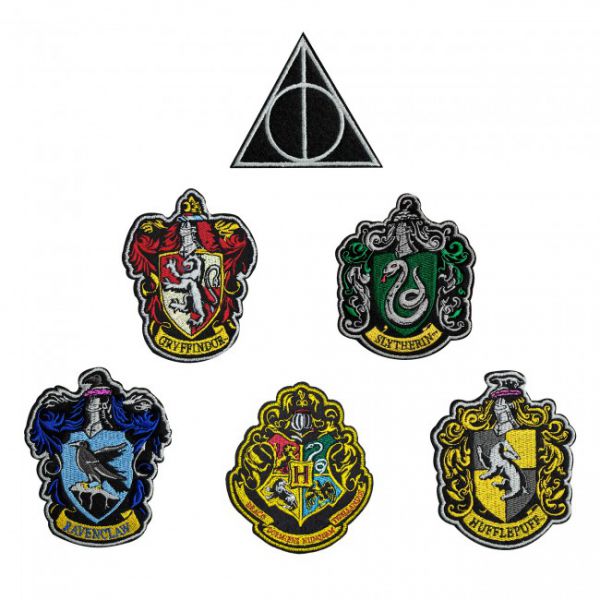 Harry Potter - Set of 6 Deluxe Heat-Stick Patches
