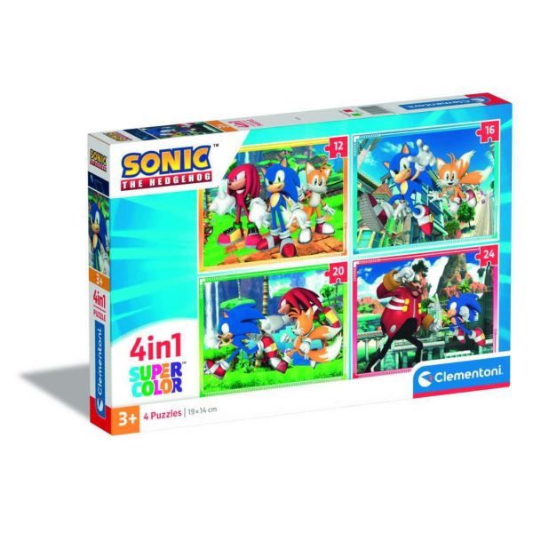 4 Puzzle in 1 - Sonic