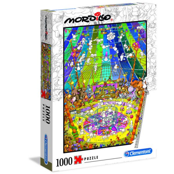 1000 piece puzzle - Mordillo The Show