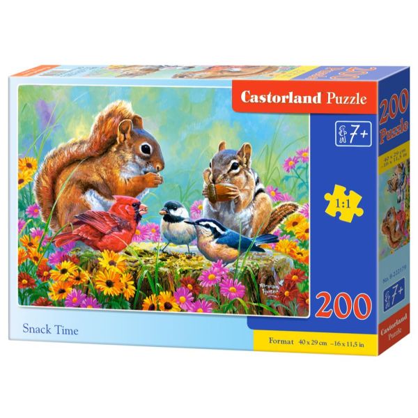 200 Piece Puzzle - Snack Time