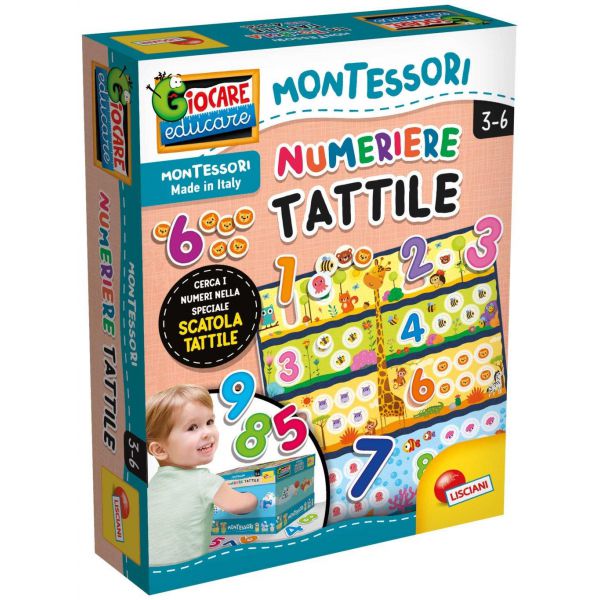 Montessori - Numeriere Tattile