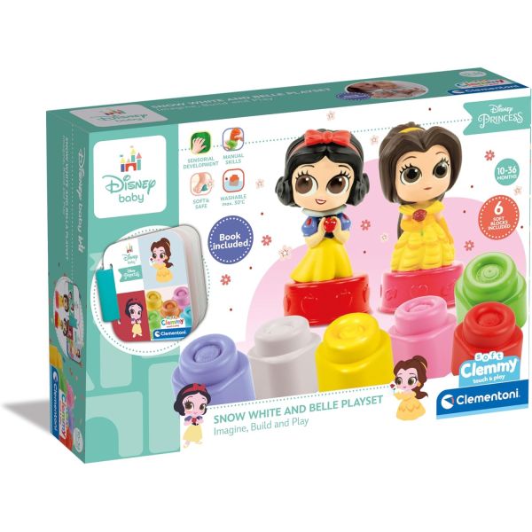 Soft Clemmy - Snow White and Belle Playset