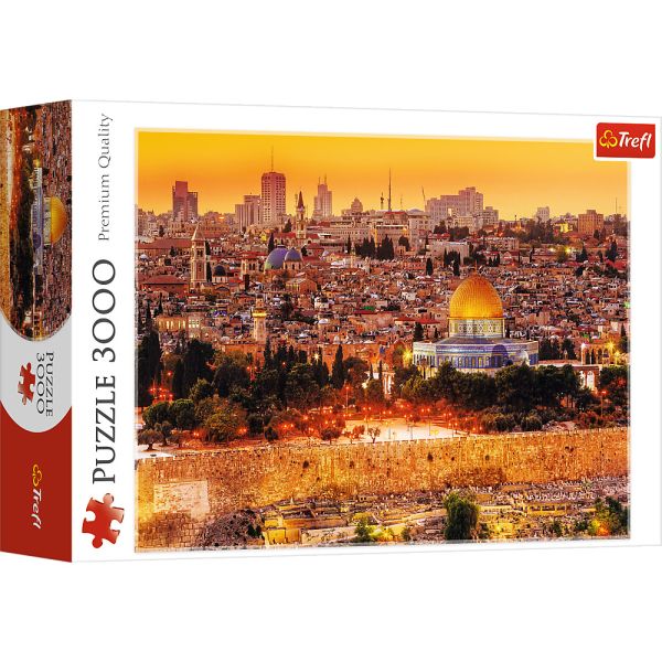 Puzzle da 3000 Pezzi - The Roofs of Jerusalem