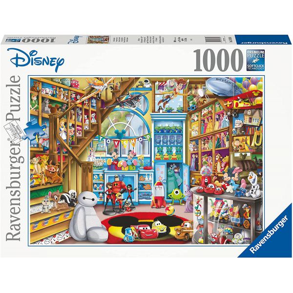 Puzzle da 1000 Pezzi - Il Negozio di Giocattoli Disney 