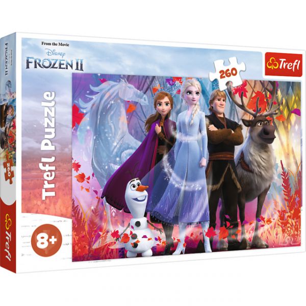 Puzzle da 260 Pezzi - Frozen 2: In Cerca di Avventure