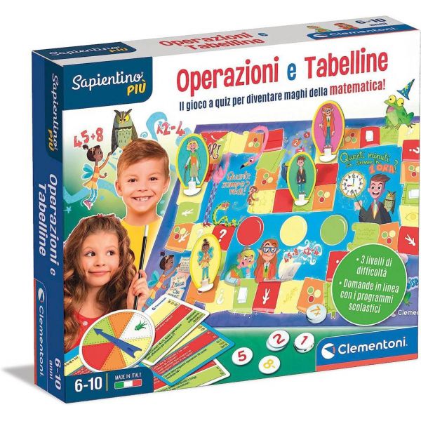 Sapientino - Operations and Times Tables
