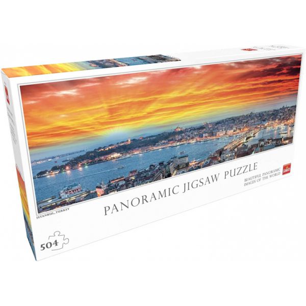 Panorama Puzzle from 504 Pieces - Istanbul