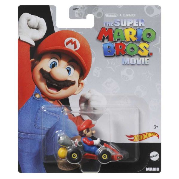 Hot Wheels - Super Mario Kart: Movie Mario