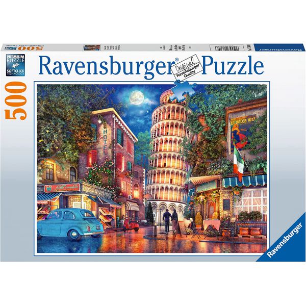 500 Piece Puzzle - An Evening in Pisa