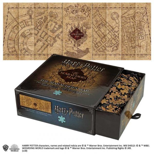 1000 Piece Puzzle - Harry Potter: The Marauder&#39;s Map