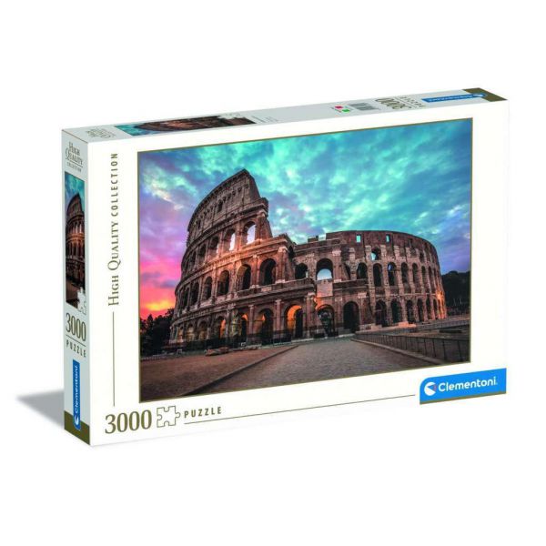 Puzzle da 3000 Pezzi High Quality Collection - Coliseum Sunrise