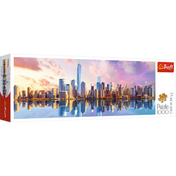 Puzzle da 1000 Pezzi Panorama - Manhattan