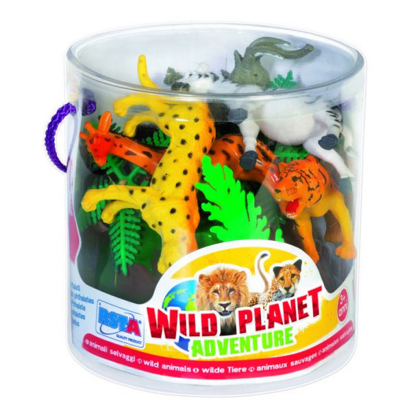 Wild planet adventure - cilindro 11 animali