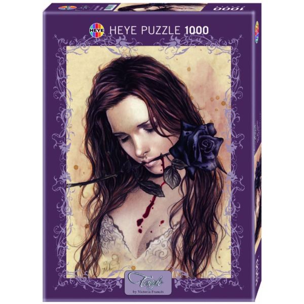 Puzzle 1000 pz - Dark Rose, Favole