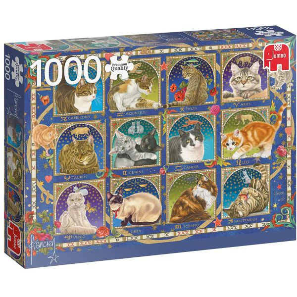 Puzzle da 1000 Pezzi - Oroscopo di Gatti