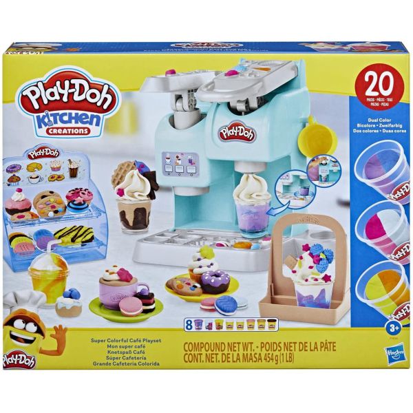 Play-Doh - La Caffetteria Super Colorata di Play-Doh