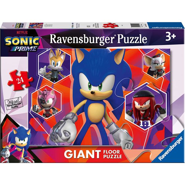 Giant 24 Piece Floor Puzzle - Sonic