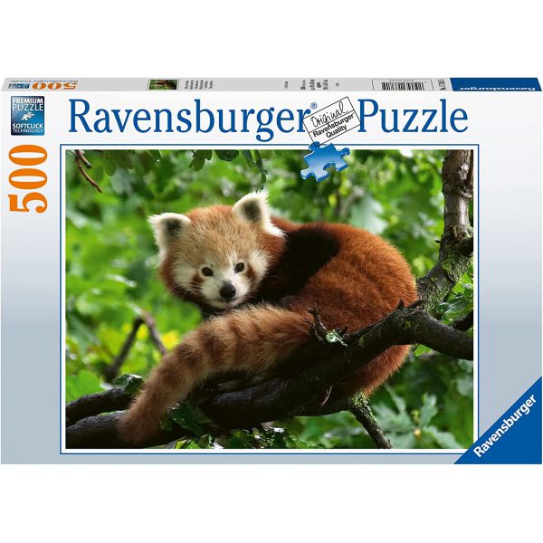 Puzzle da 500 Pezzi - Panda Rosso