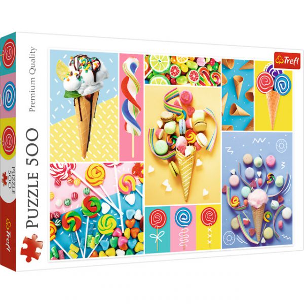 500 Piece Jigsaw Puzzle - Favorite Sweets