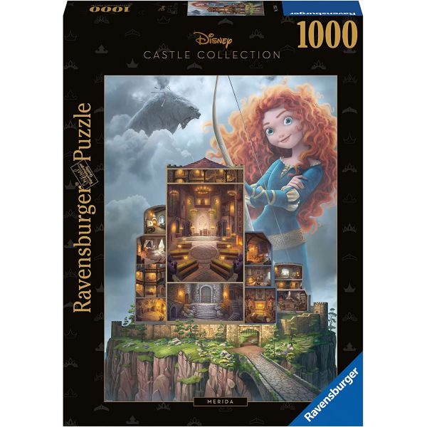 Puzzle 1000 pz - Merida - Disney Castles