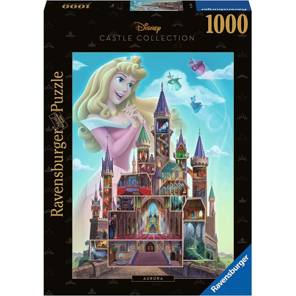 Puzzle da 1000 Pezzi - Disney Castles: Aurora